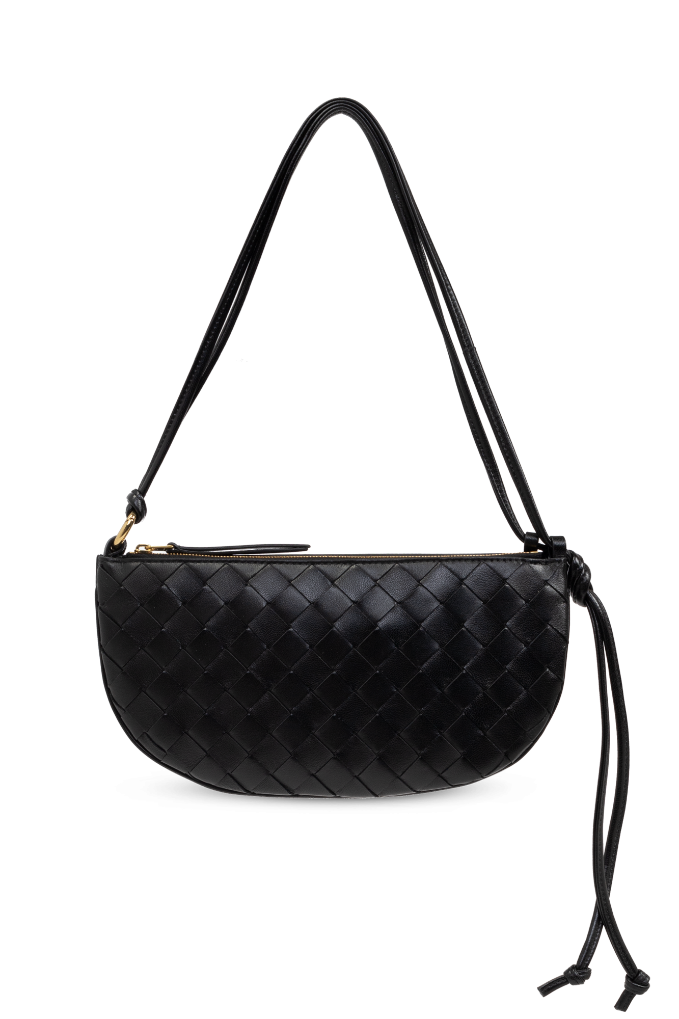 Black Double Shoulder Bag Bottega Veneta Vitkac Italy